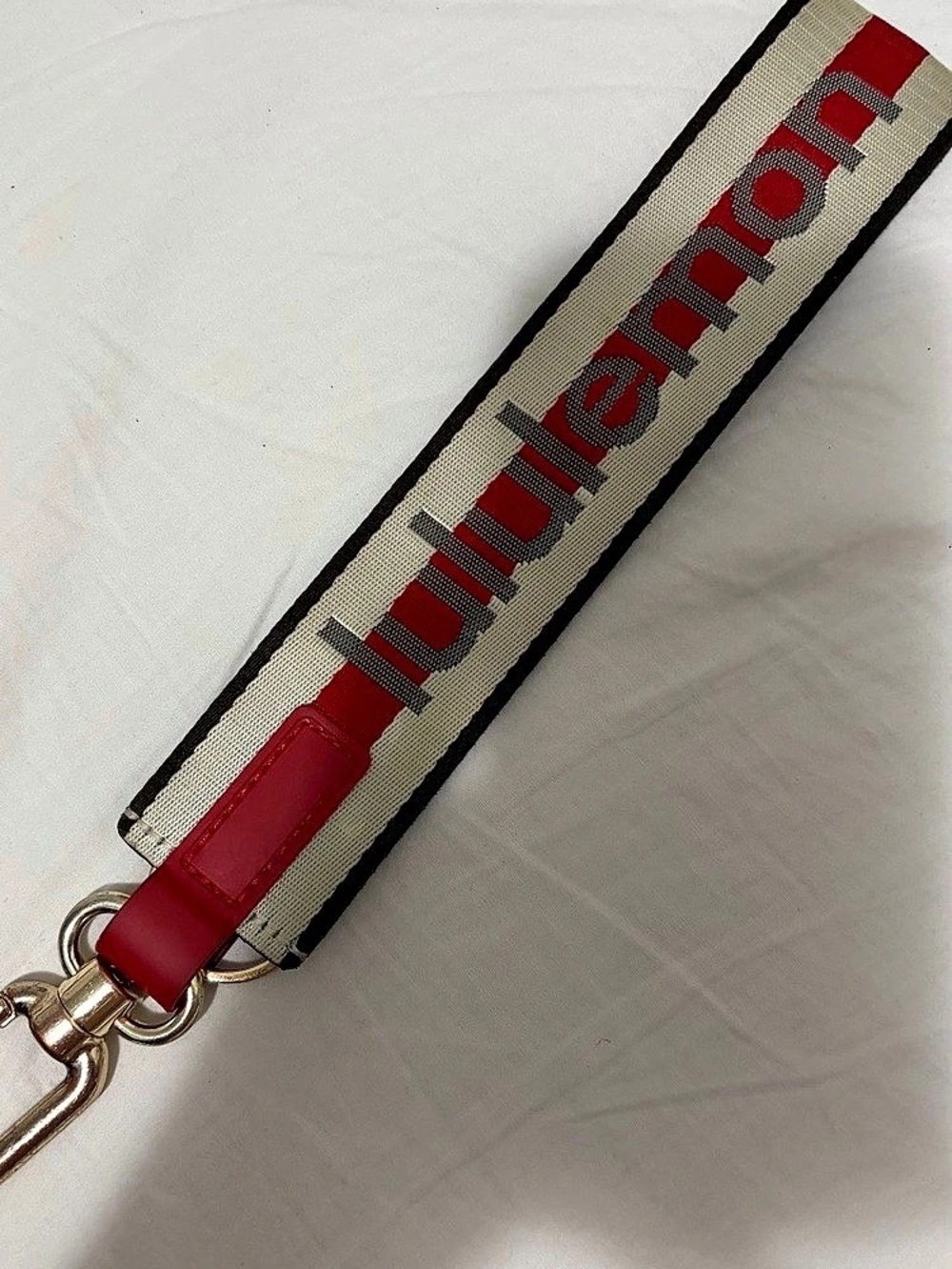 Lululemon keychain